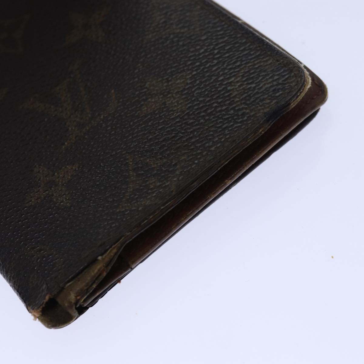 LOUIS VUITTON Monogram Wallet 7Set Brown LV Auth fm3678