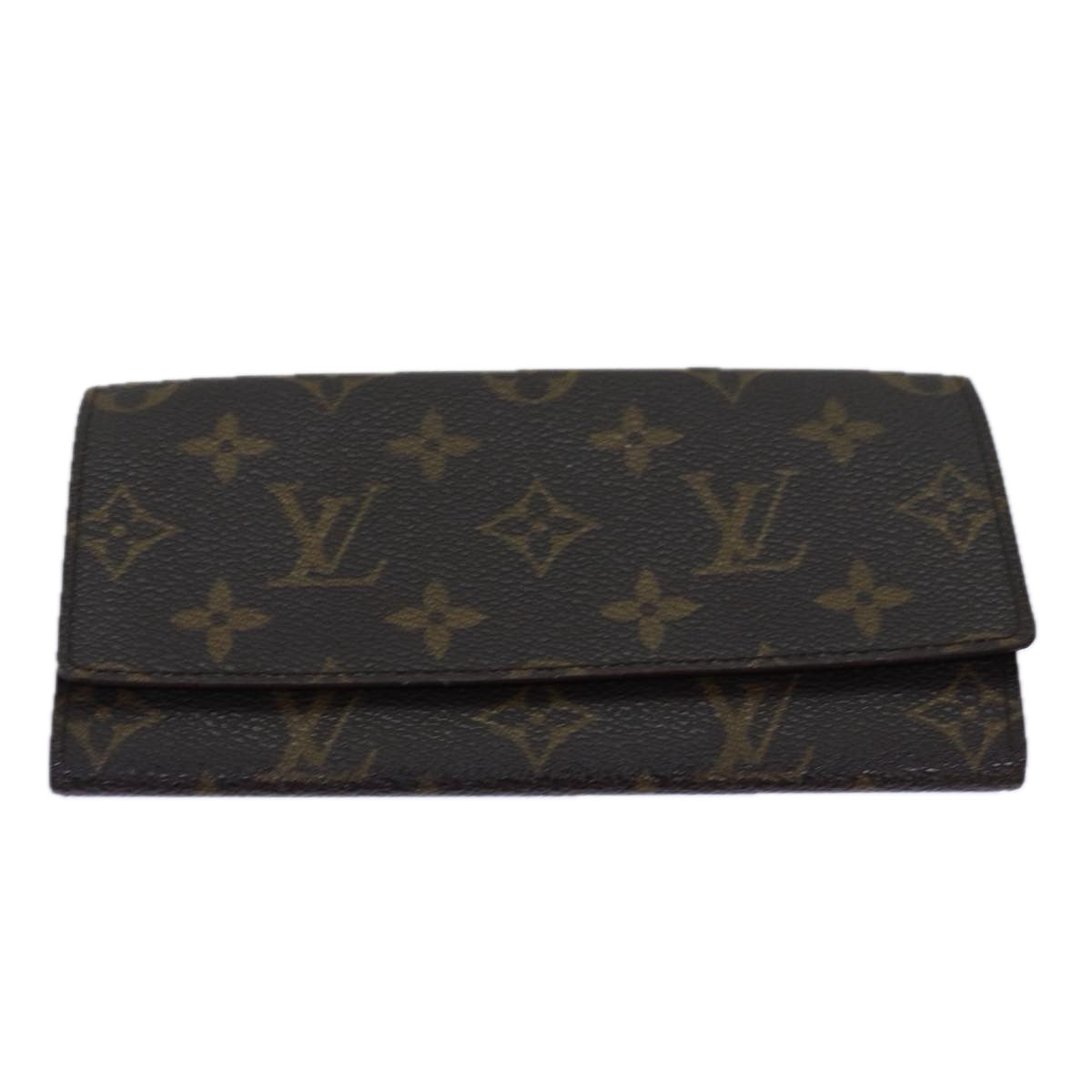 LOUIS VUITTON Monogram Wallet 7Set Brown LV Auth fm3678 - 0