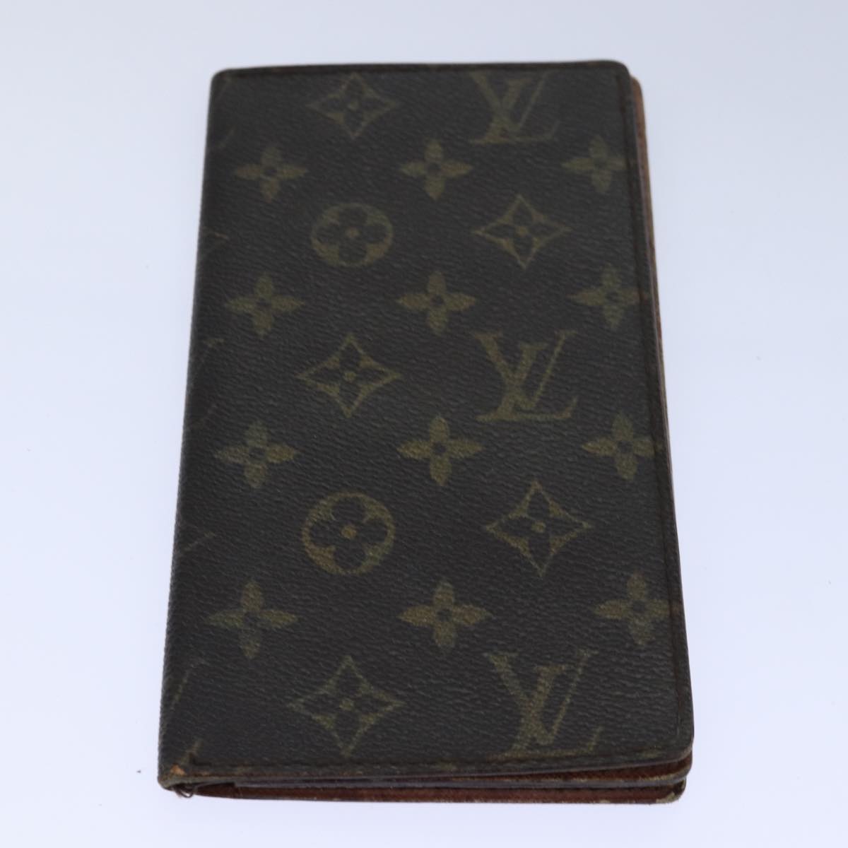 LOUIS VUITTON Monogram Wallet 7Set Brown LV Auth fm3678