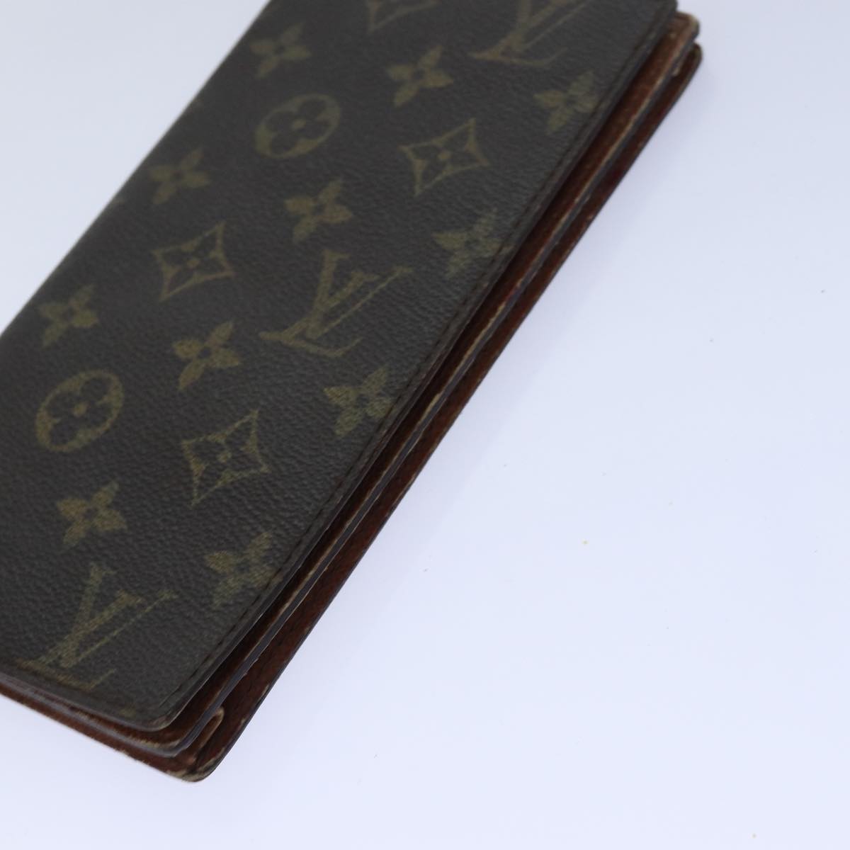 LOUIS VUITTON Monogram Wallet 7Set Brown LV Auth fm3678