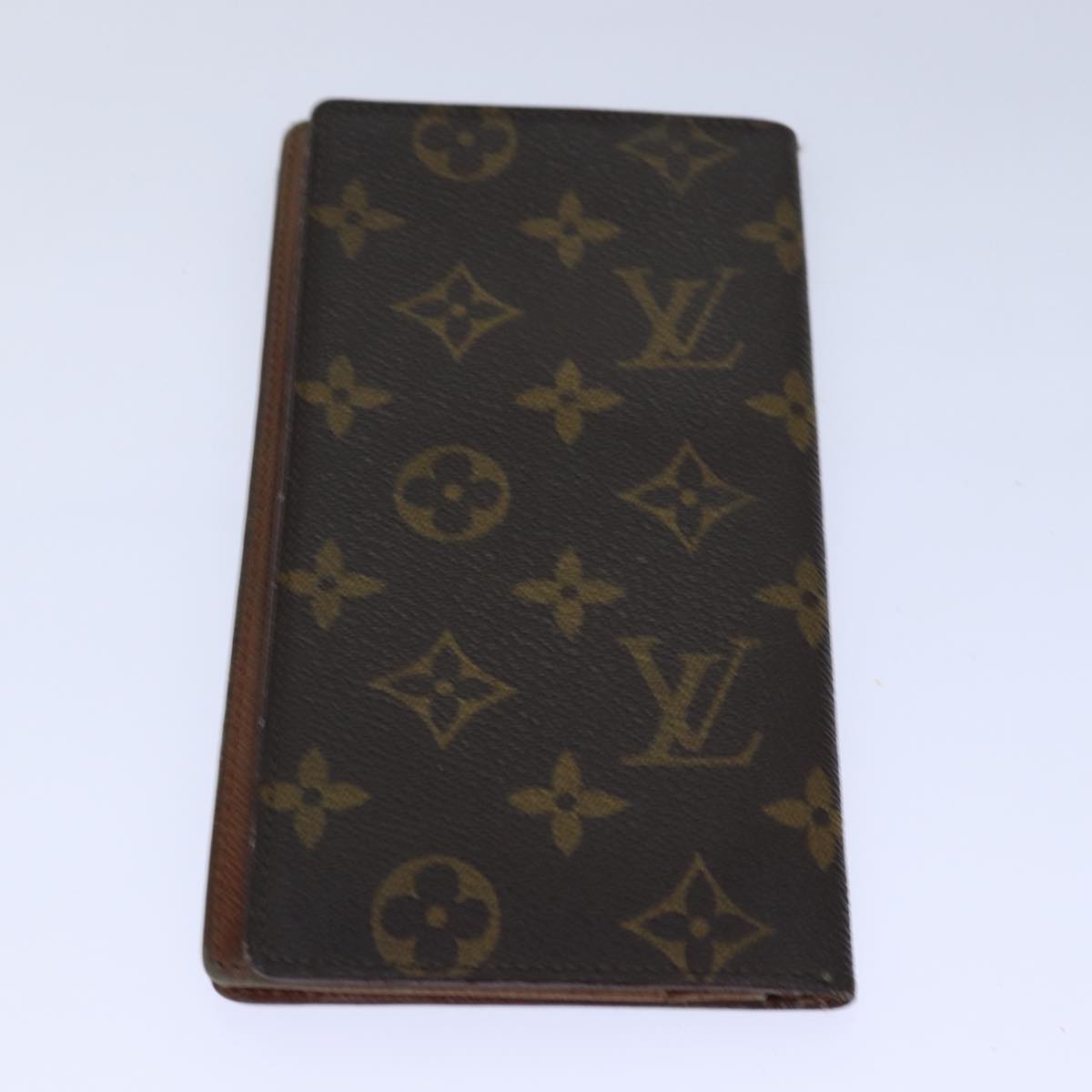 LOUIS VUITTON Monogram Wallet 7Set Brown LV Auth fm3678