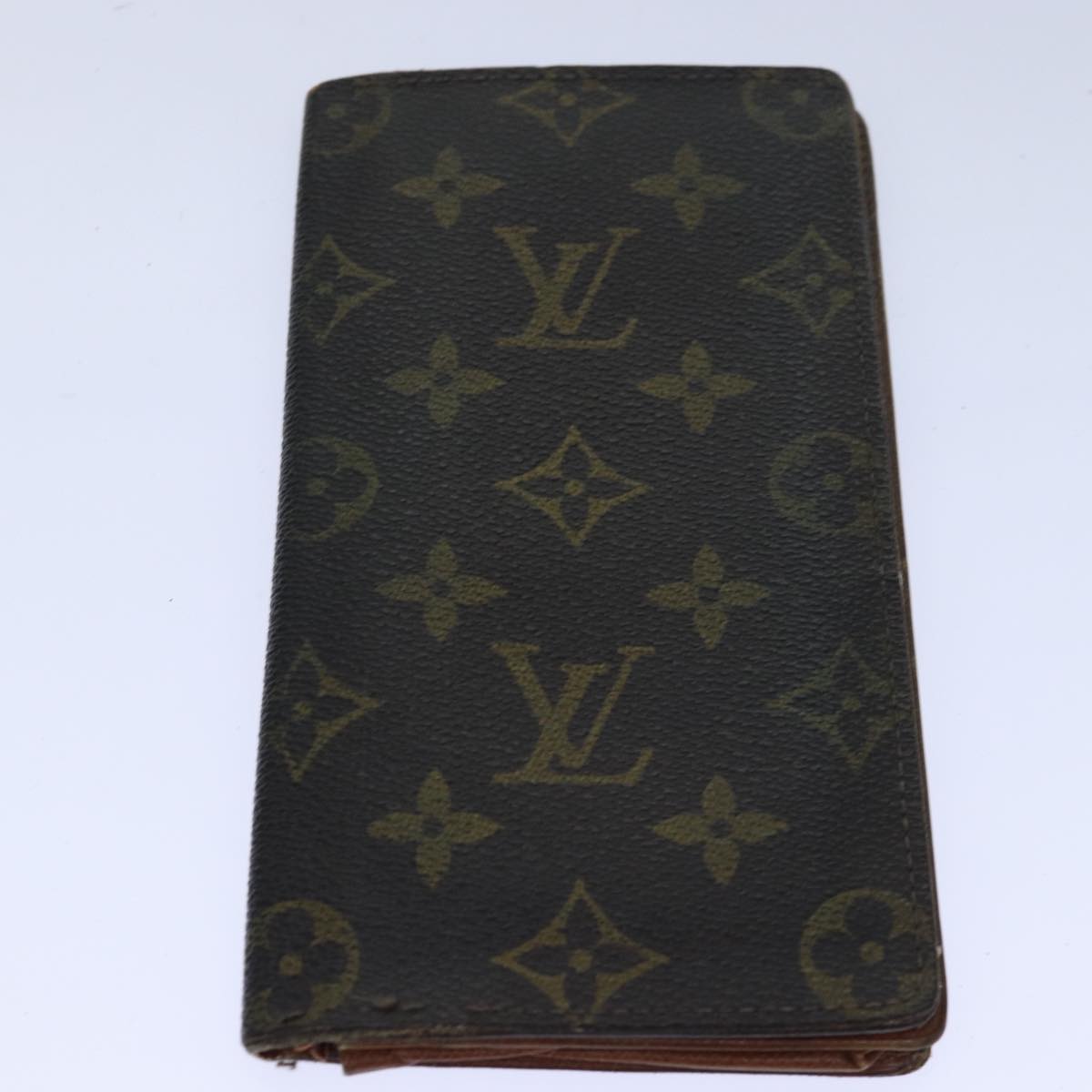 LOUIS VUITTON Monogram Wallet 7Set Brown LV Auth fm3678