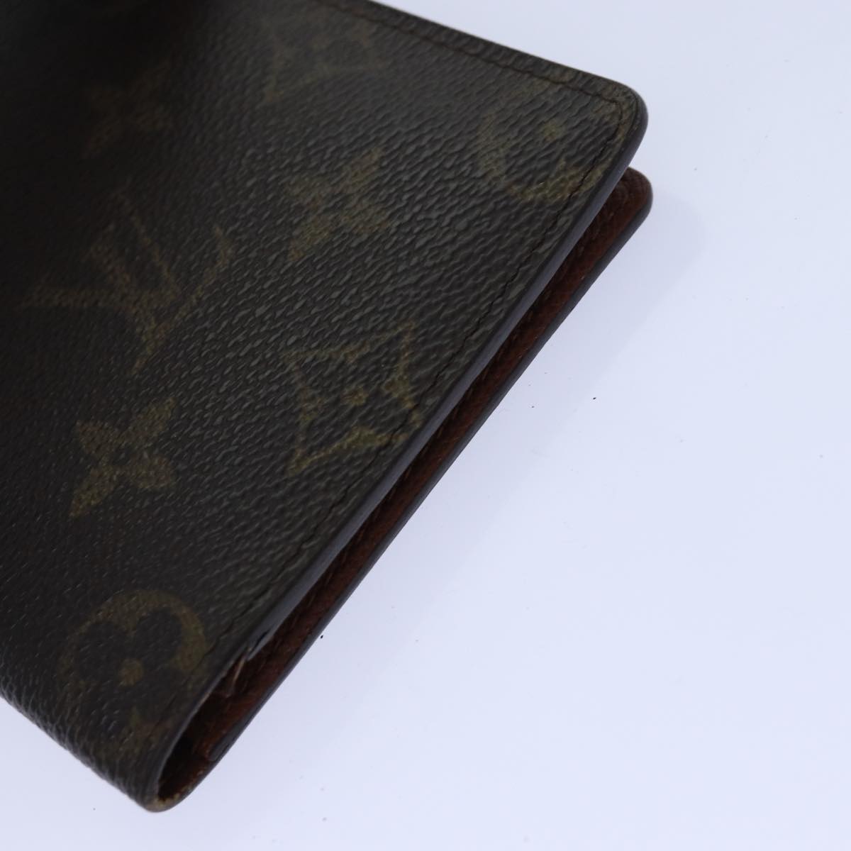 LOUIS VUITTON Monogram Wallet 7Set Brown LV Auth fm3678