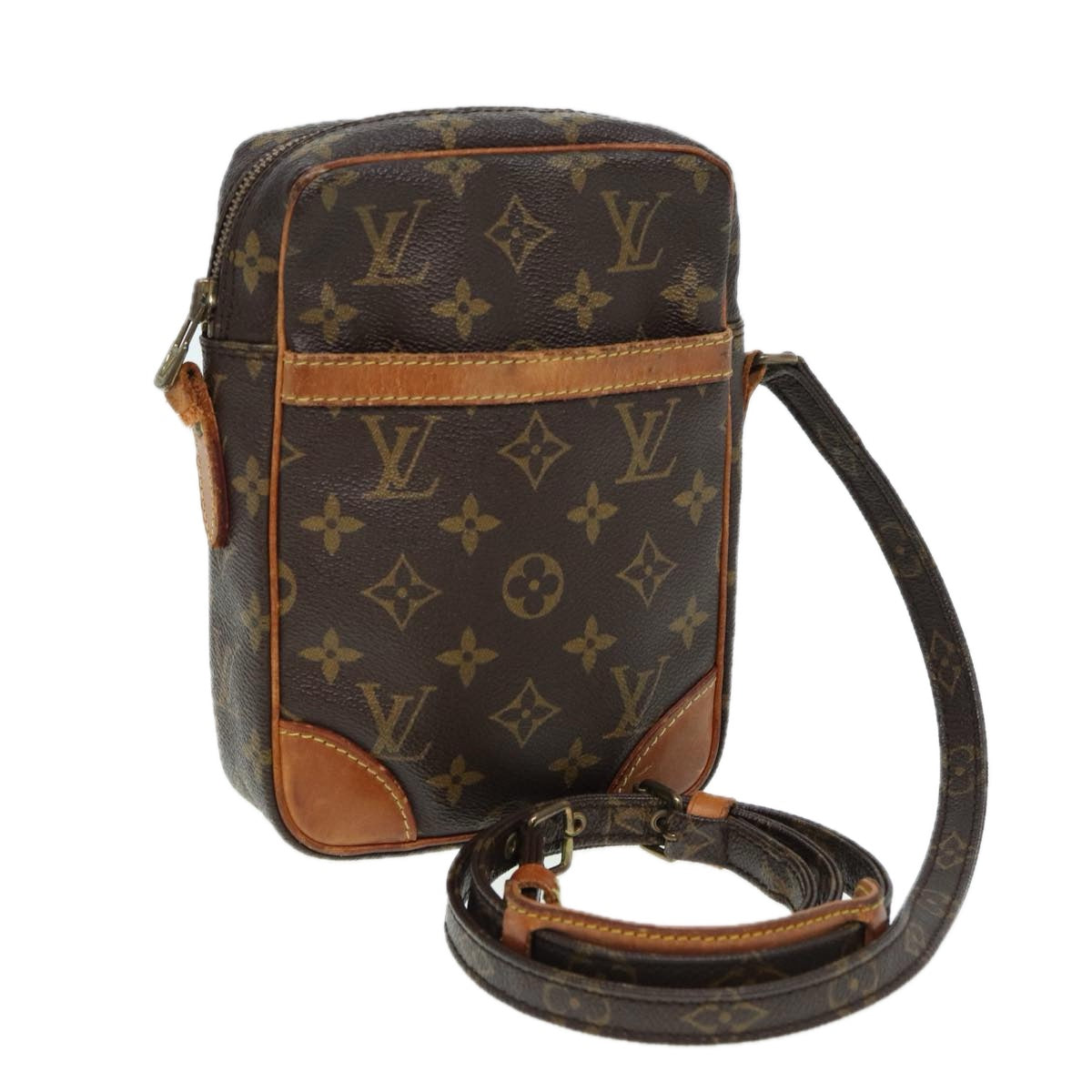 LOUIS VUITTON Monogram Danube Shoulder Bag M45266 LV Auth fm3699