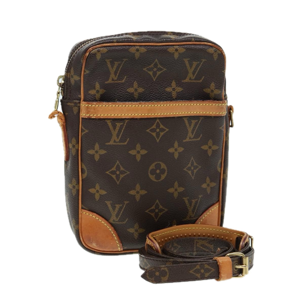 LOUIS VUITTON Monogram Danube Shoulder Bag M45266 LV Auth fm3703