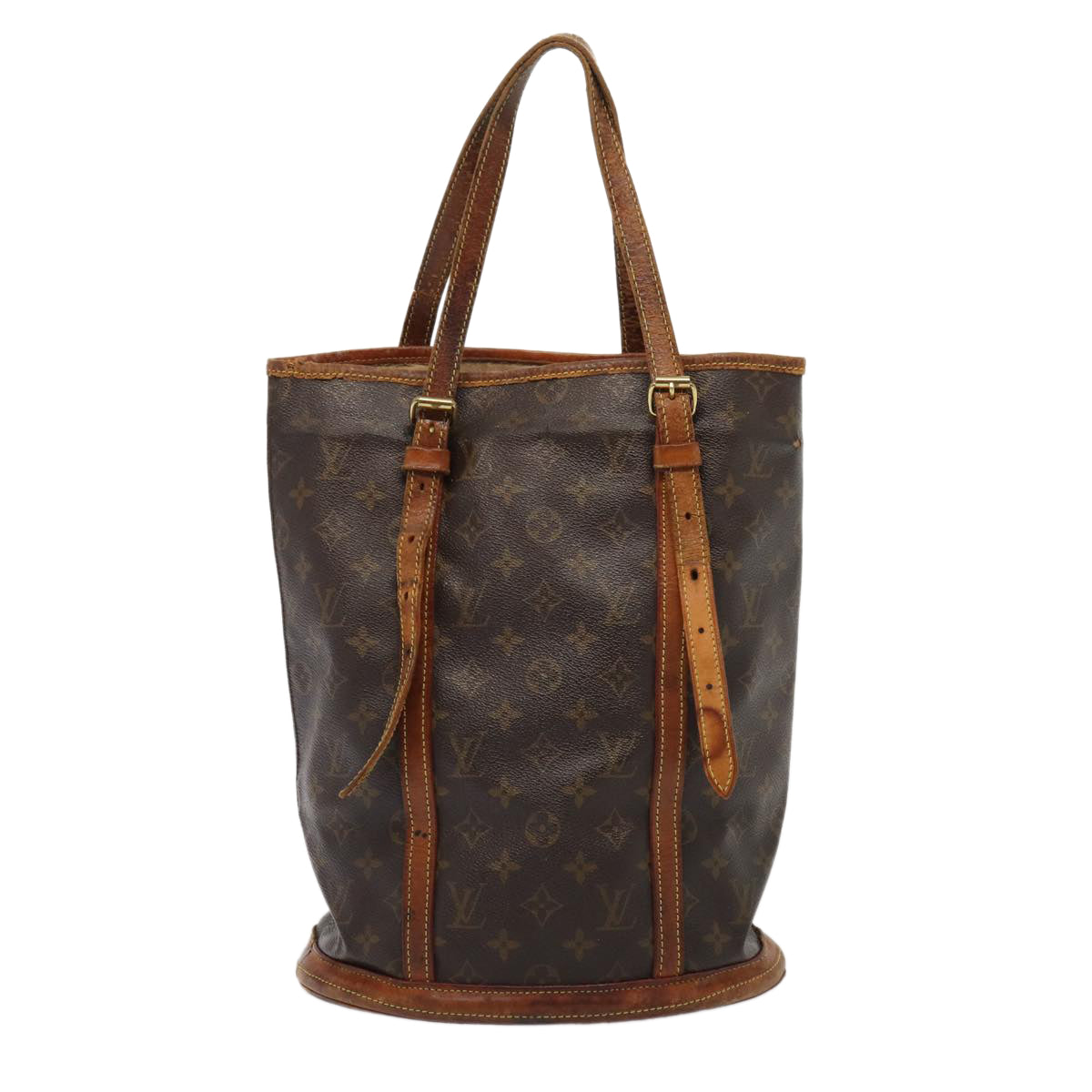 LOUIS VUITTON Monogram Bucket GM Shoulder Bag M42236 LV Auth fm3707