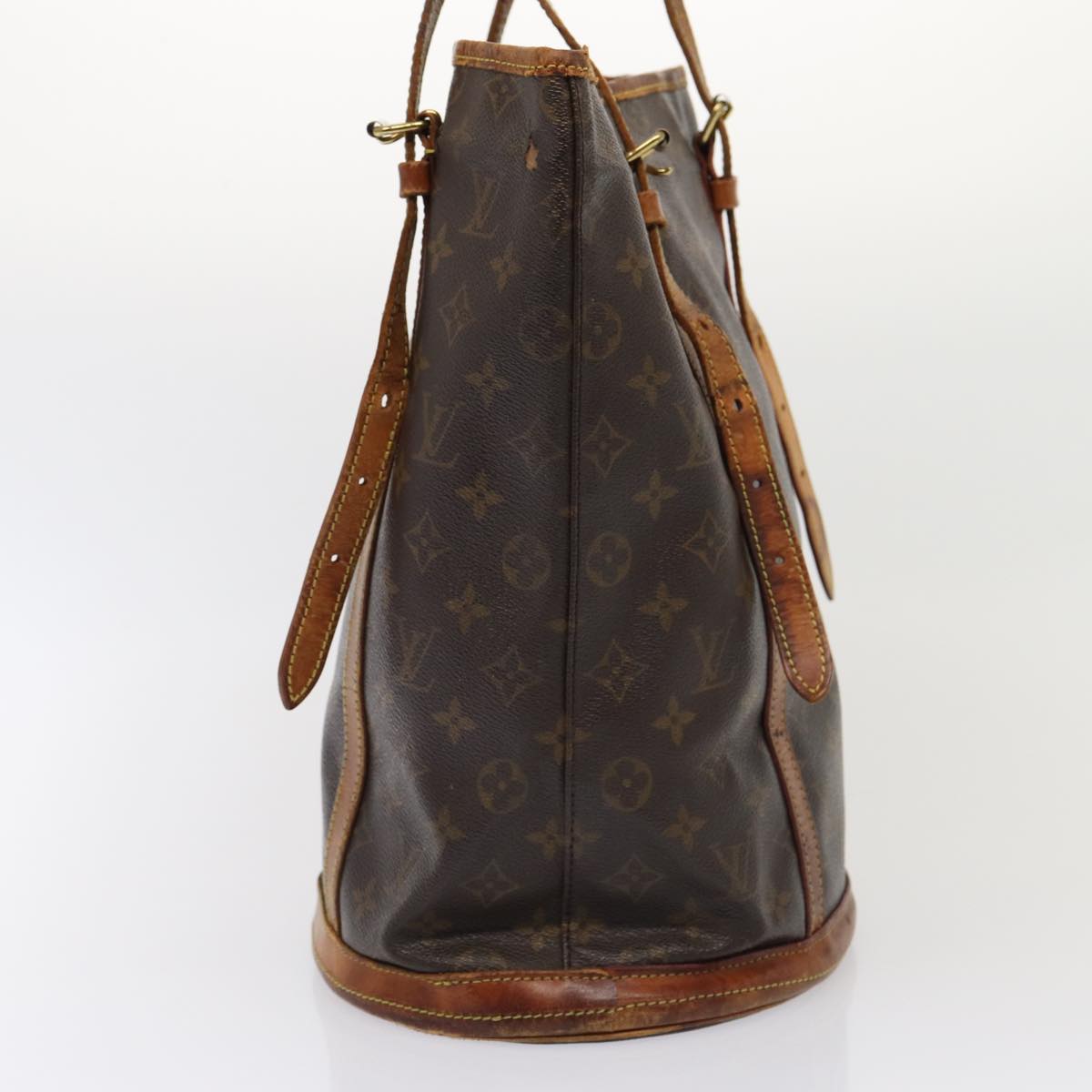 LOUIS VUITTON Monogram Bucket GM Shoulder Bag M42236 LV Auth fm3707