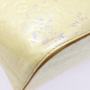 LOUIS VUITTON Monogram Vernis Houston Hand Bag Perle M91342 LV Auth fm3737-9