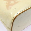 LOUIS VUITTON Monogram Vernis Houston Hand Bag Perle M91342 LV Auth fm3737-15