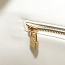 LOUIS VUITTON Monogram Vernis Houston Hand Bag Perle M91342 LV Auth fm3737-21