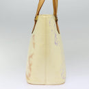 LOUIS VUITTON Monogram Vernis Houston Hand Bag Perle M91342 LV Auth fm3737-4