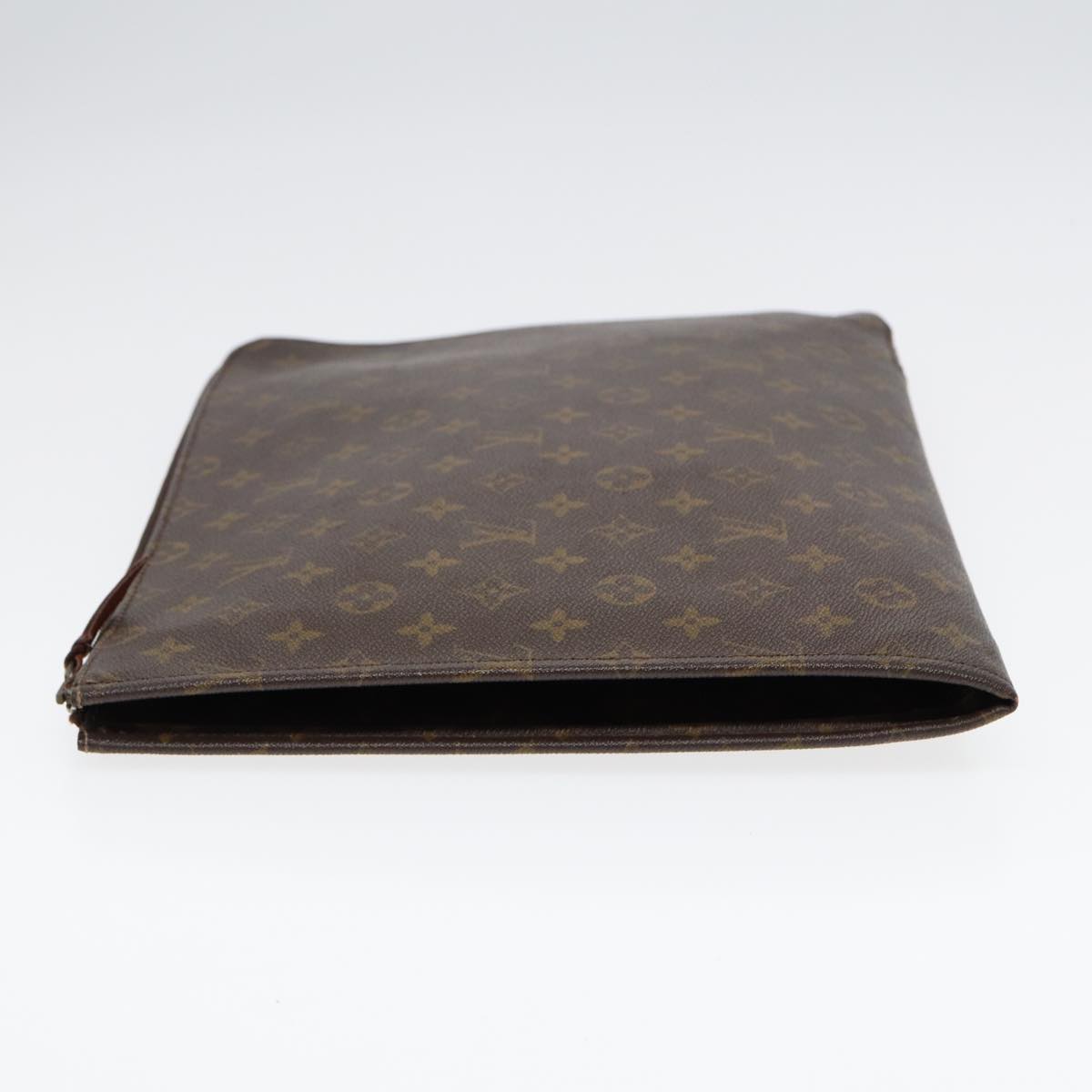 LOUIS VUITTON Monogram Posh Documents Clutch Bag M53456 LV Auth fm3774