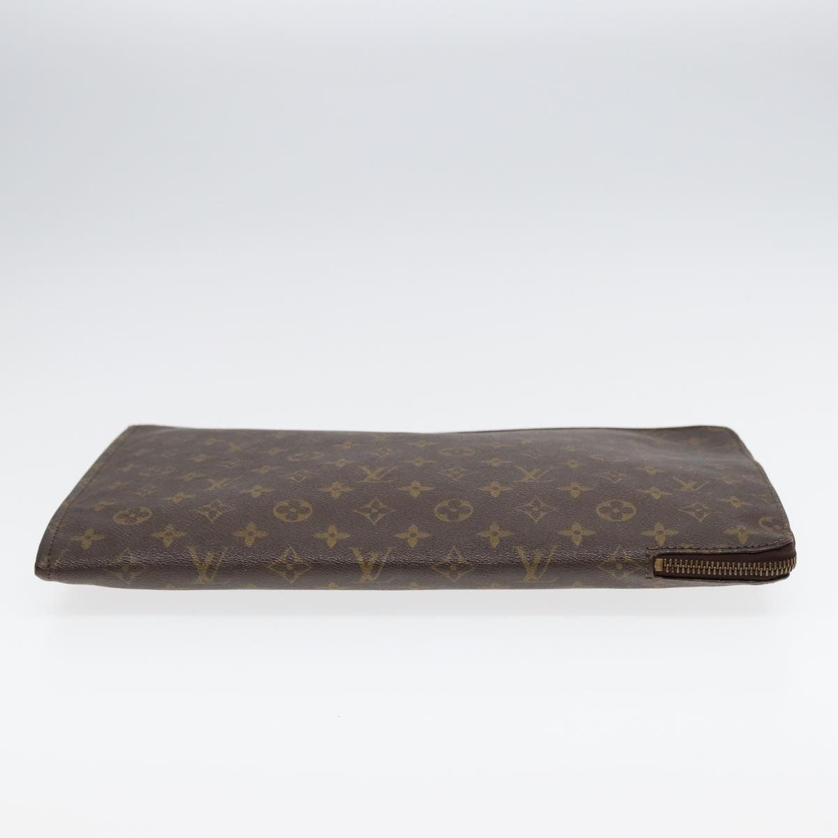 LOUIS VUITTON Monogram Posh Documents Clutch Bag M53456 LV Auth fm3774