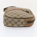 GUCCI GG Supreme Web Sherry Line Clutch Bag PVC Beige Red 89 01 034 Auth fm3793-3