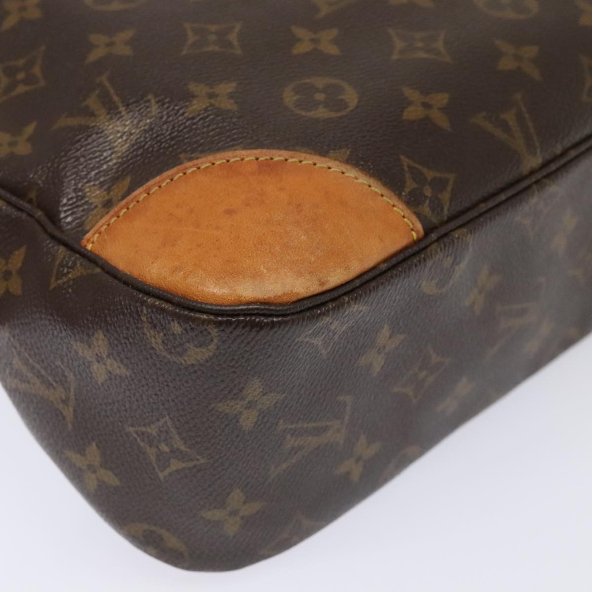 LOUIS VUITTON Monogram Boulogne 30 Shoulder Bag M51265 LV Auth fm3807