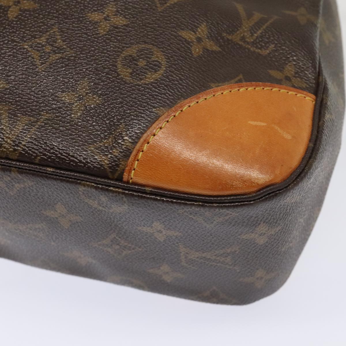 LOUIS VUITTON Monogram Boulogne 30 Shoulder Bag M51265 LV Auth fm3807