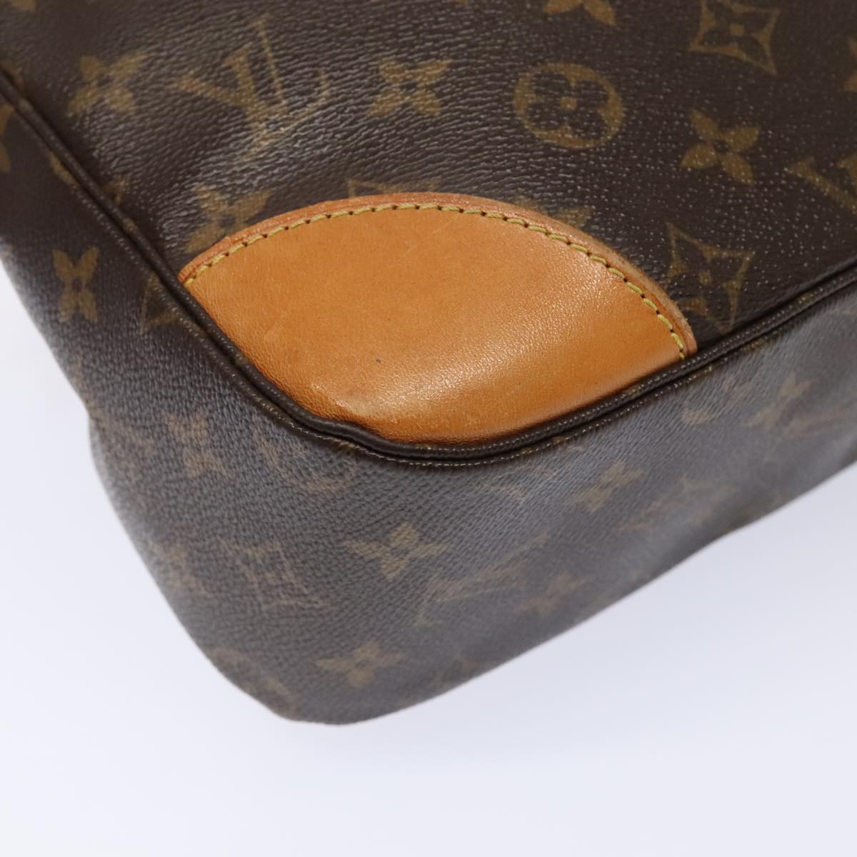 LOUIS VUITTON Monogram Boulogne 30 Shoulder Bag M51265 LV Auth fm3807