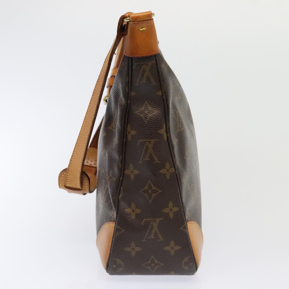 LOUIS VUITTON Monogram Boulogne 30 Shoulder Bag M51265 LV Auth fm3807