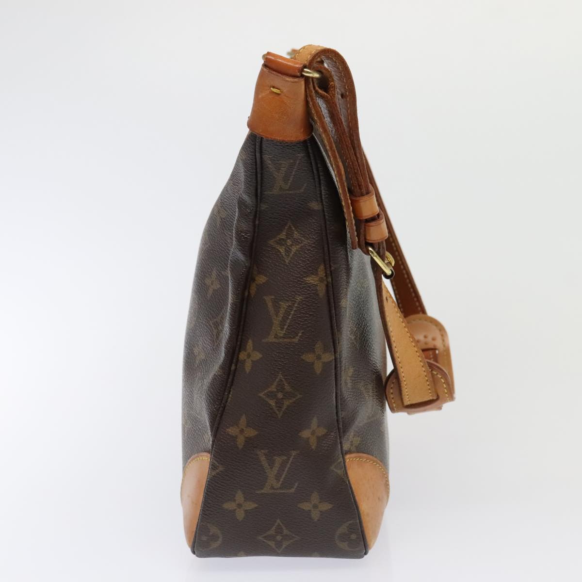 LOUIS VUITTON Monogram Boulogne 30 Shoulder Bag M51265 LV Auth fm3807