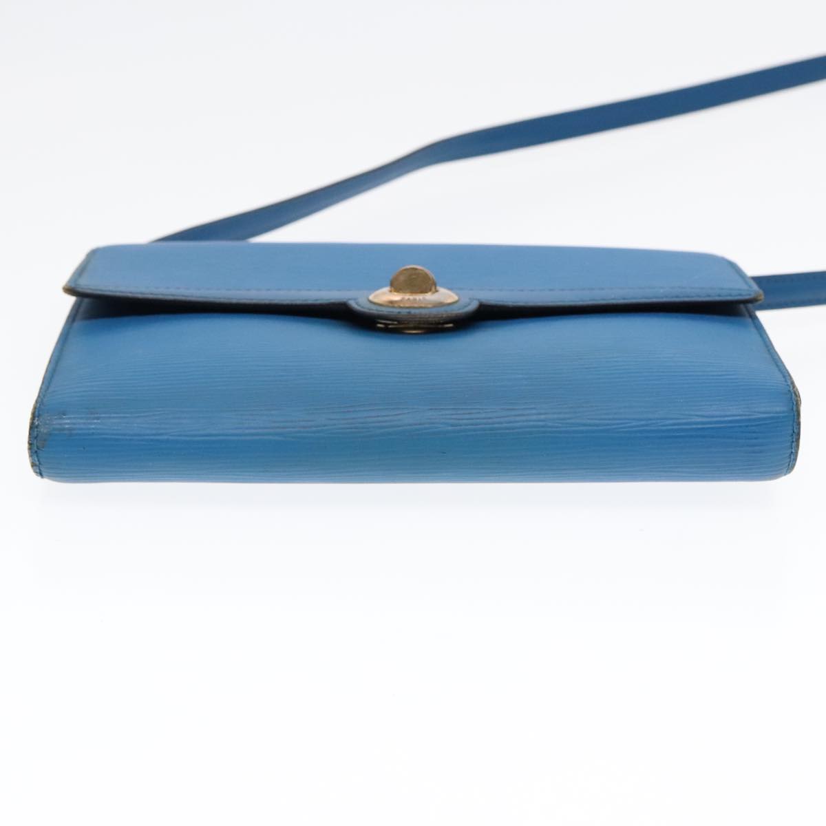 LOUIS VUITTON Epi Pochette Arche Shoulder Bag Blue M52575 LV Auth fm3846