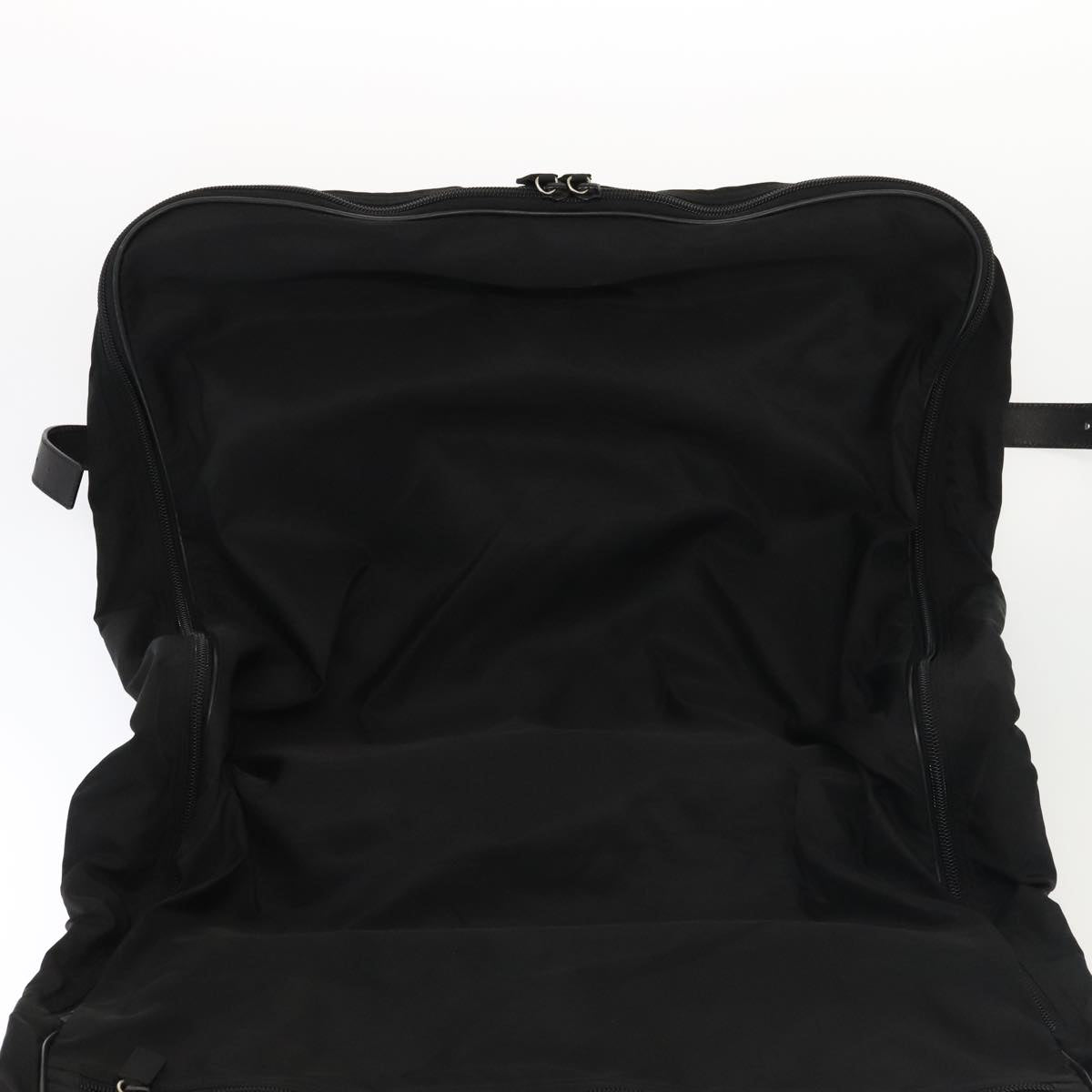 PRADA Garment Cover Nylon Black Auth fm3847