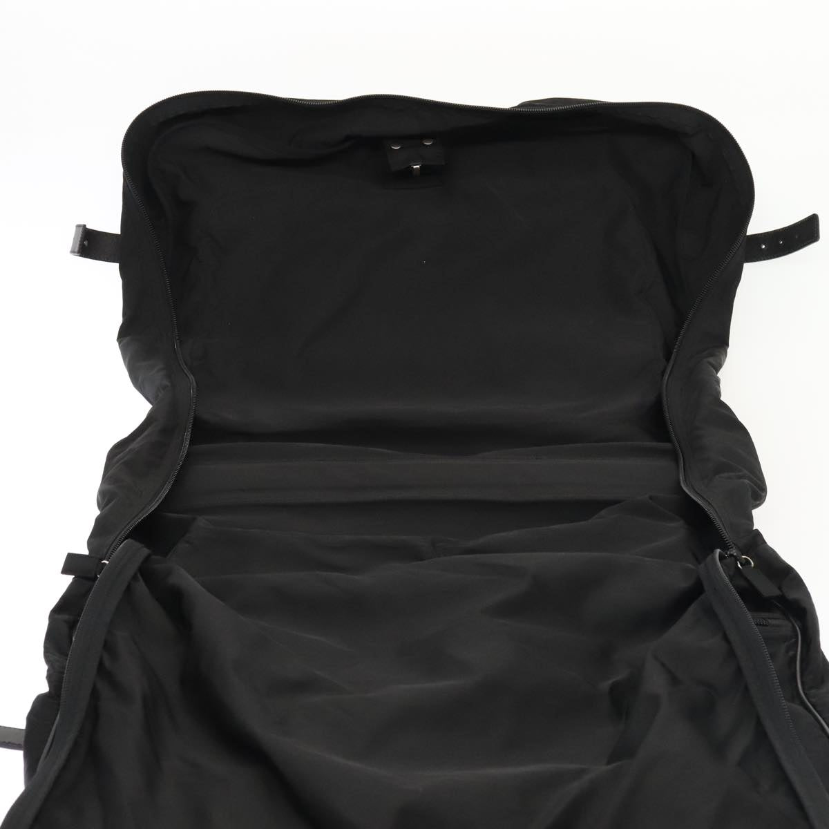 PRADA Garment Cover Nylon Black Auth fm3847