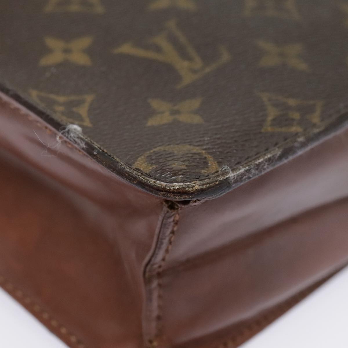 LOUIS VUITTON Monogram Pochette Homme Clutch Bag M51795 LV Auth fm3849