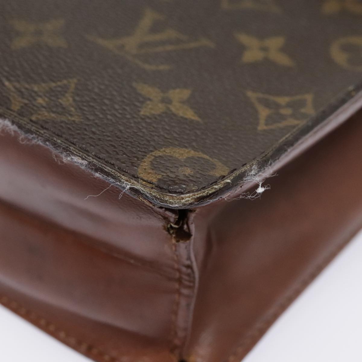 LOUIS VUITTON Monogram Pochette Homme Clutch Bag M51795 LV Auth fm3849