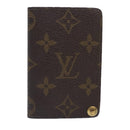 LOUIS VUITTON Monogram Porte Cartes Credit Pression Case M60937 LV Auth fm3852-13