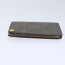 LOUIS VUITTON Monogram Porte Cartes Credit Pression Case M60937 LV Auth fm3852-3