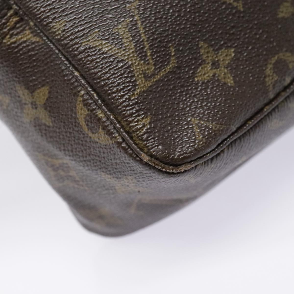 LOUIS VUITTON Monogram Trousse Toilette 28 Clutch Bag M47522 LV Auth fm3853