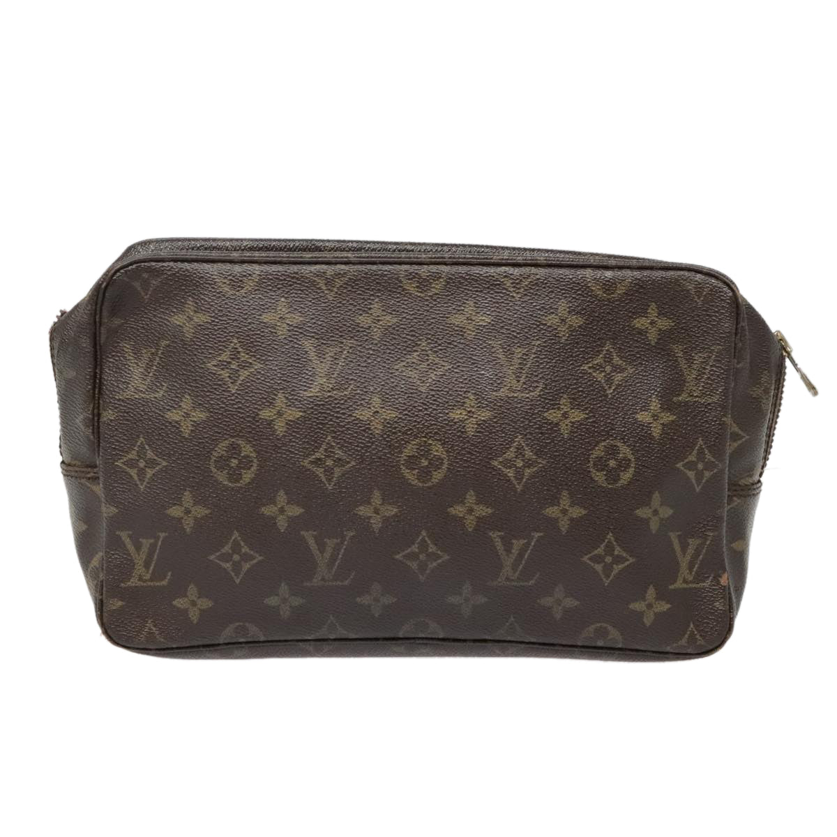 LOUIS VUITTON Monogram Trousse Toilette 28 Clutch Bag M47522 LV Auth fm3853