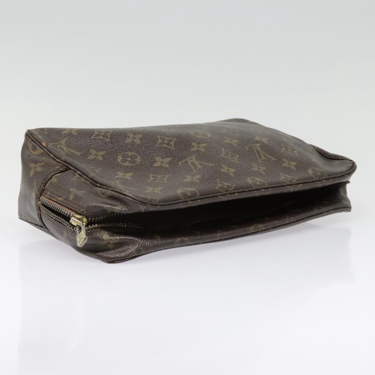 LOUIS VUITTON Monogram Trousse Toilette 28 Clutch Bag M47522 LV Auth fm3853