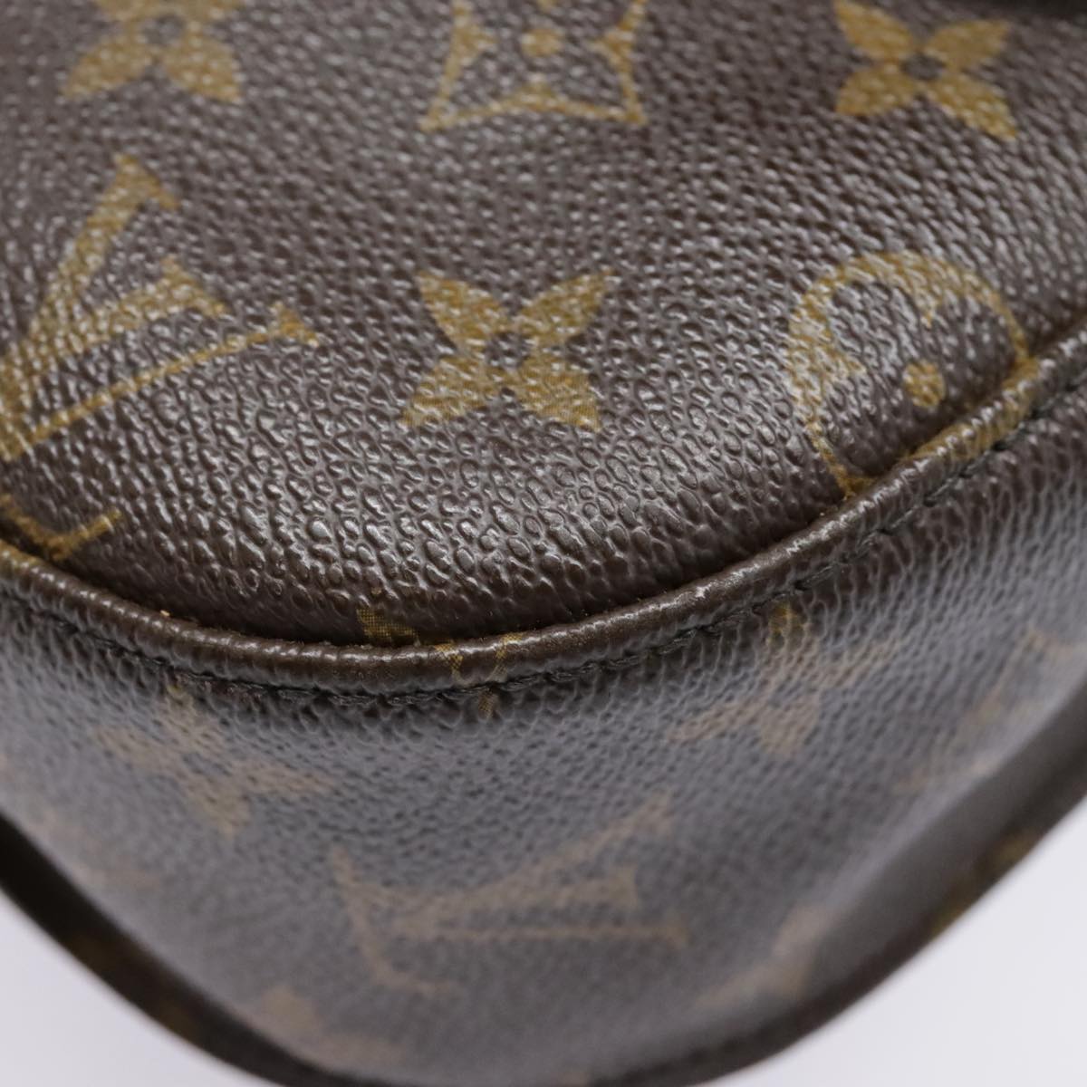 LOUIS VUITTON Monogram Saint Cloud GM Shoulder Bag M51242 LV Auth fm3856