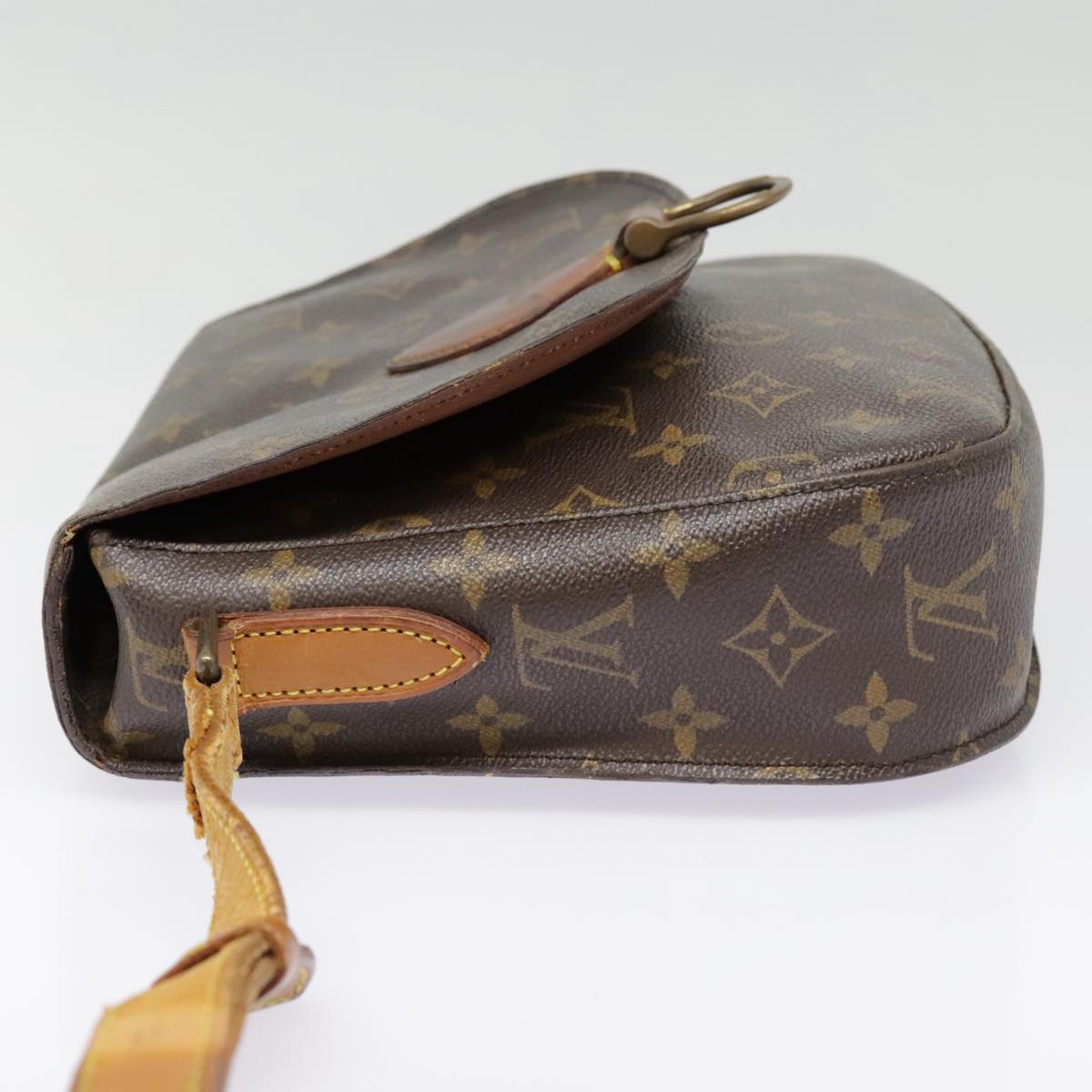 LOUIS VUITTON Monogram Saint Cloud GM Shoulder Bag M51242 LV Auth fm3856