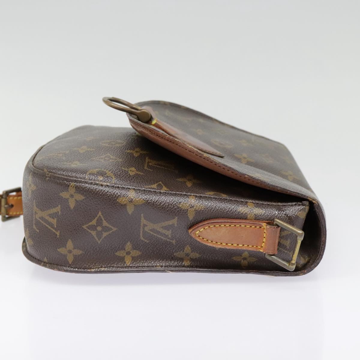 LOUIS VUITTON Monogram Saint Cloud GM Shoulder Bag M51242 LV Auth fm3856