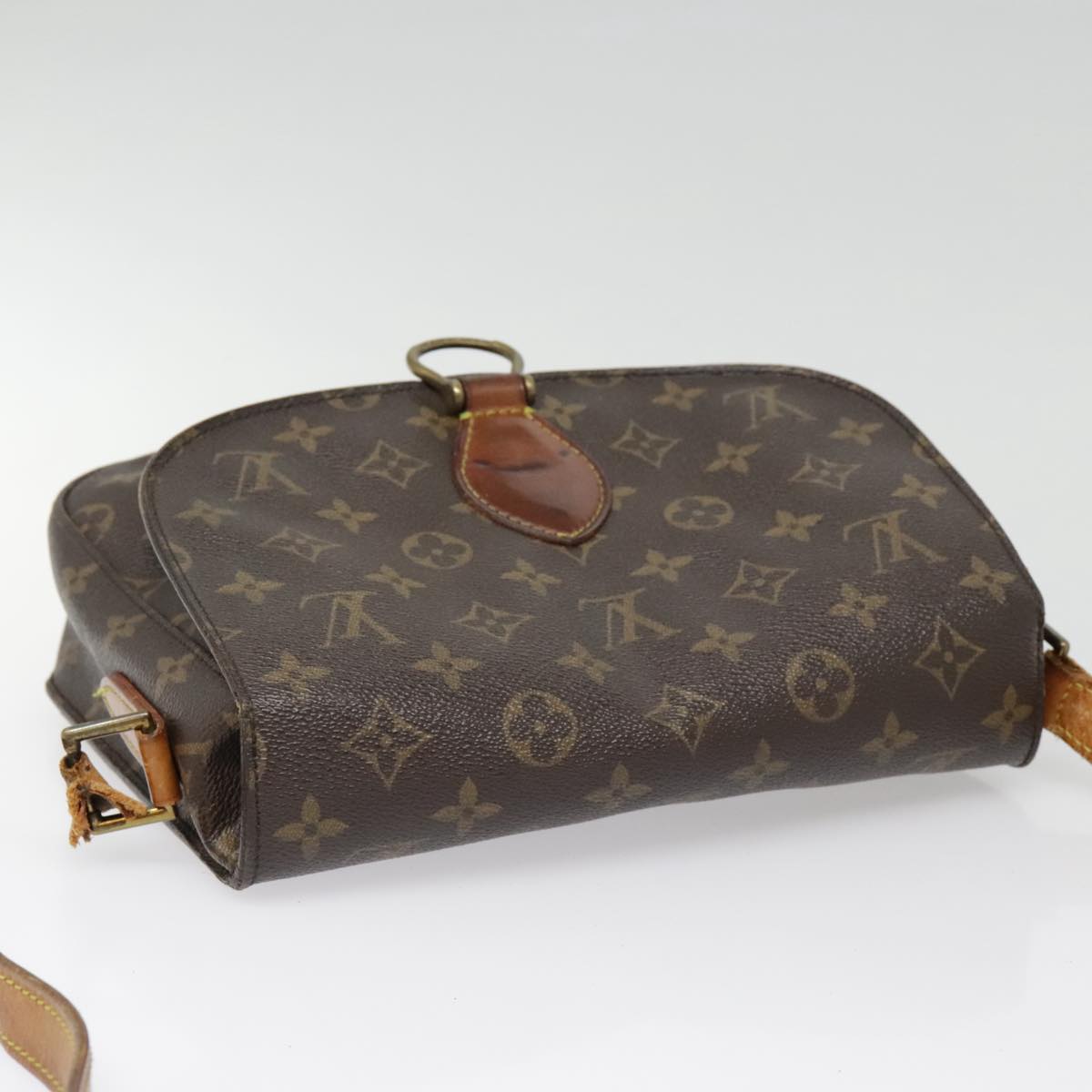 LOUIS VUITTON Monogram Saint Cloud GM Shoulder Bag M51242 LV Auth fm3884