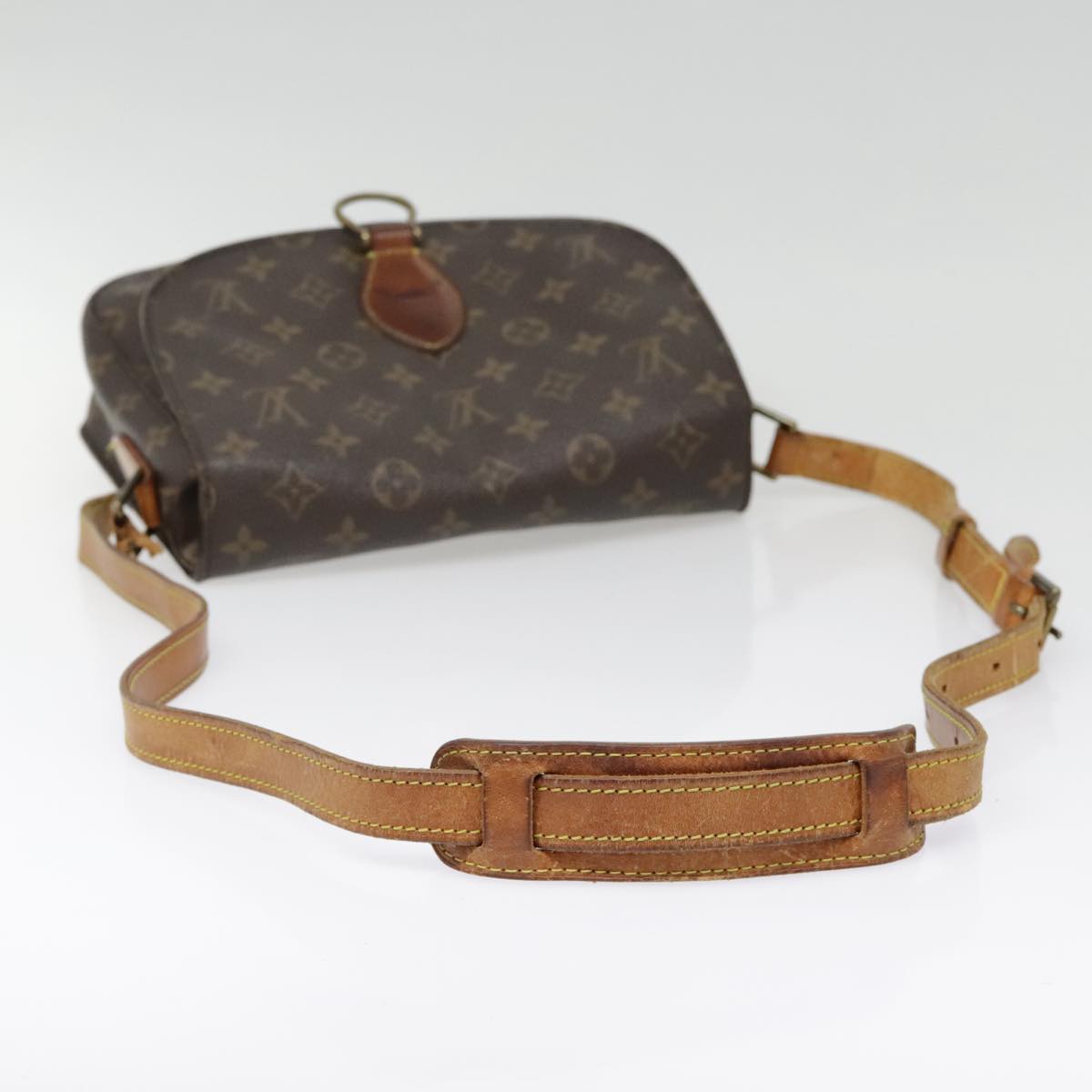 LOUIS VUITTON Monogram Saint Cloud GM Shoulder Bag M51242 LV Auth fm3884