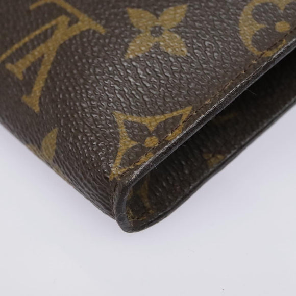 LOUIS VUITTON Monogram Bucket PM Accessory Pouch LV Auth fm3896