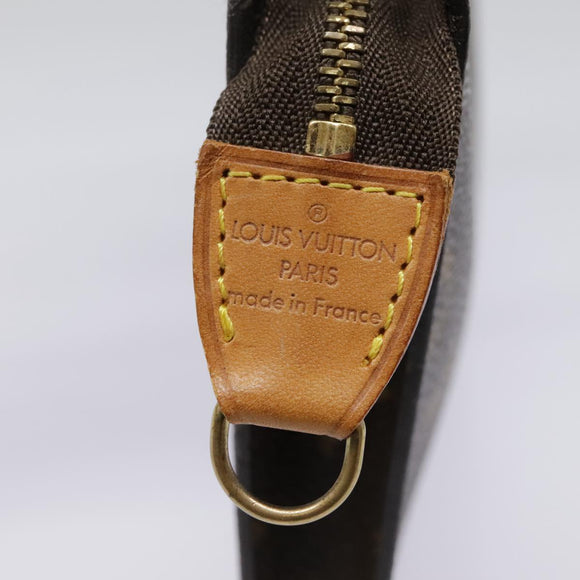 LOUIS VUITTON Monogram Bucket PM Accessory Pouch LV Auth fm3896