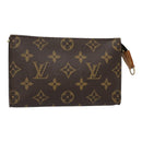LOUIS VUITTON Monogram Bucket PM Accessory Pouch LV Auth fm3896-1
