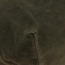 FENDI Tote Bag Corduroy Khaki Auth fm3899-15