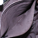 FENDI Tote Bag Corduroy Khaki Auth fm3899-11