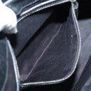 GUCCI New Jackie GG Canvas Shoulder Bag Black Silver 110291 Auth fm3912-22