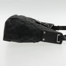 GUCCI New Jackie GG Canvas Shoulder Bag Black Silver 110291 Auth fm3912-4