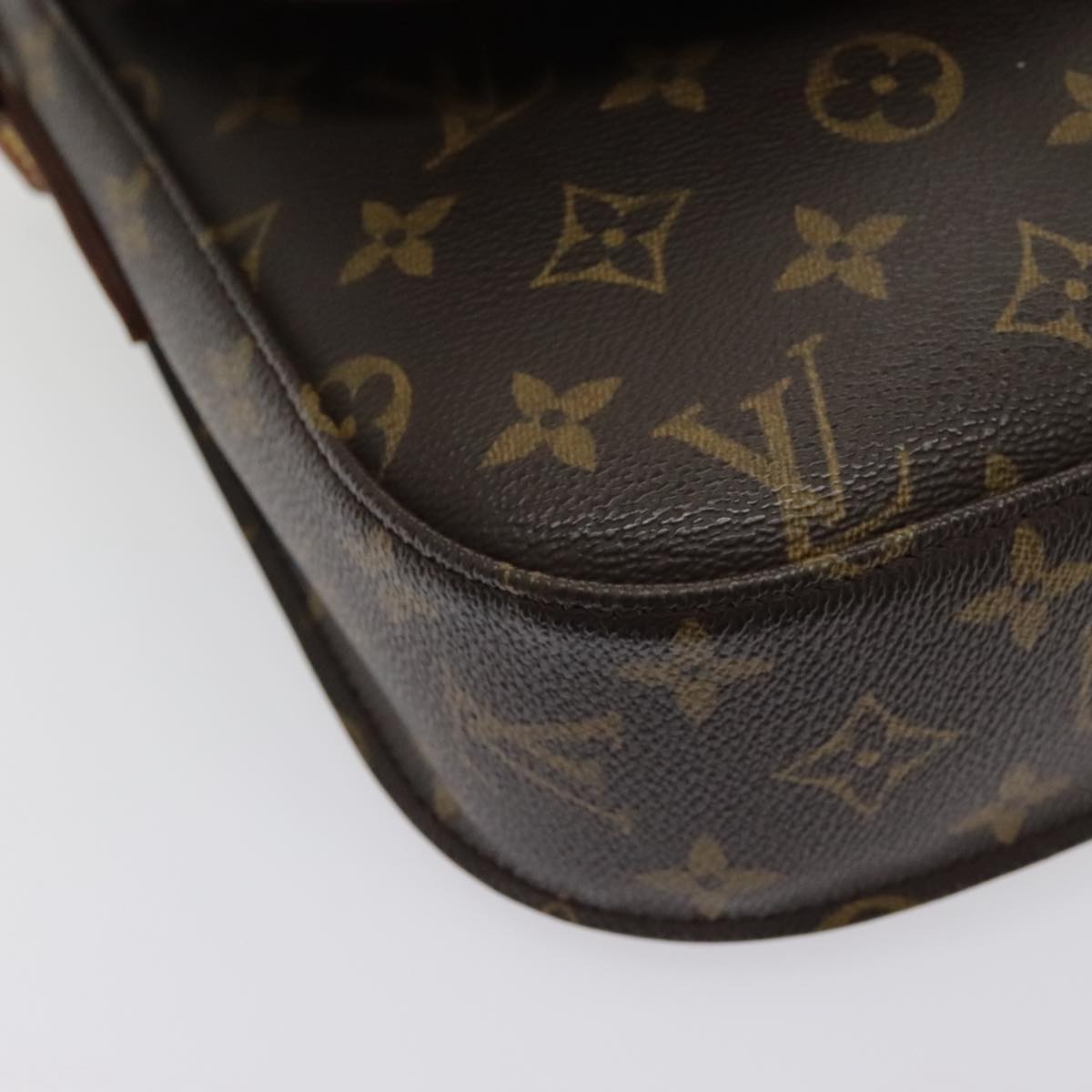 LOUIS VUITTON Monogram Saint Cloud GM Shoulder Bag M51242 LV Auth fm3925