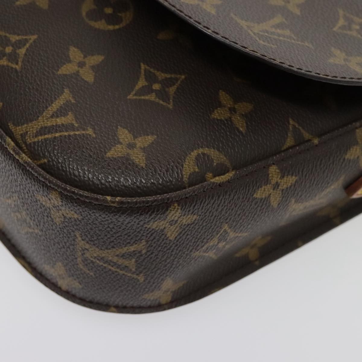 LOUIS VUITTON Monogram Saint Cloud GM Shoulder Bag M51242 LV Auth fm3925