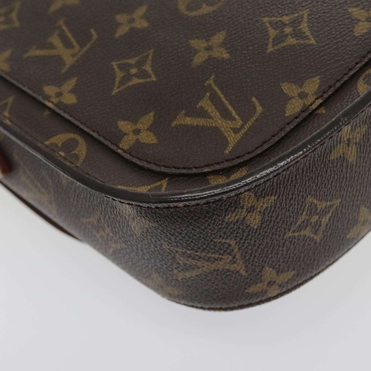 LOUIS VUITTON Monogram Saint Cloud GM Shoulder Bag M51242 LV Auth fm3925