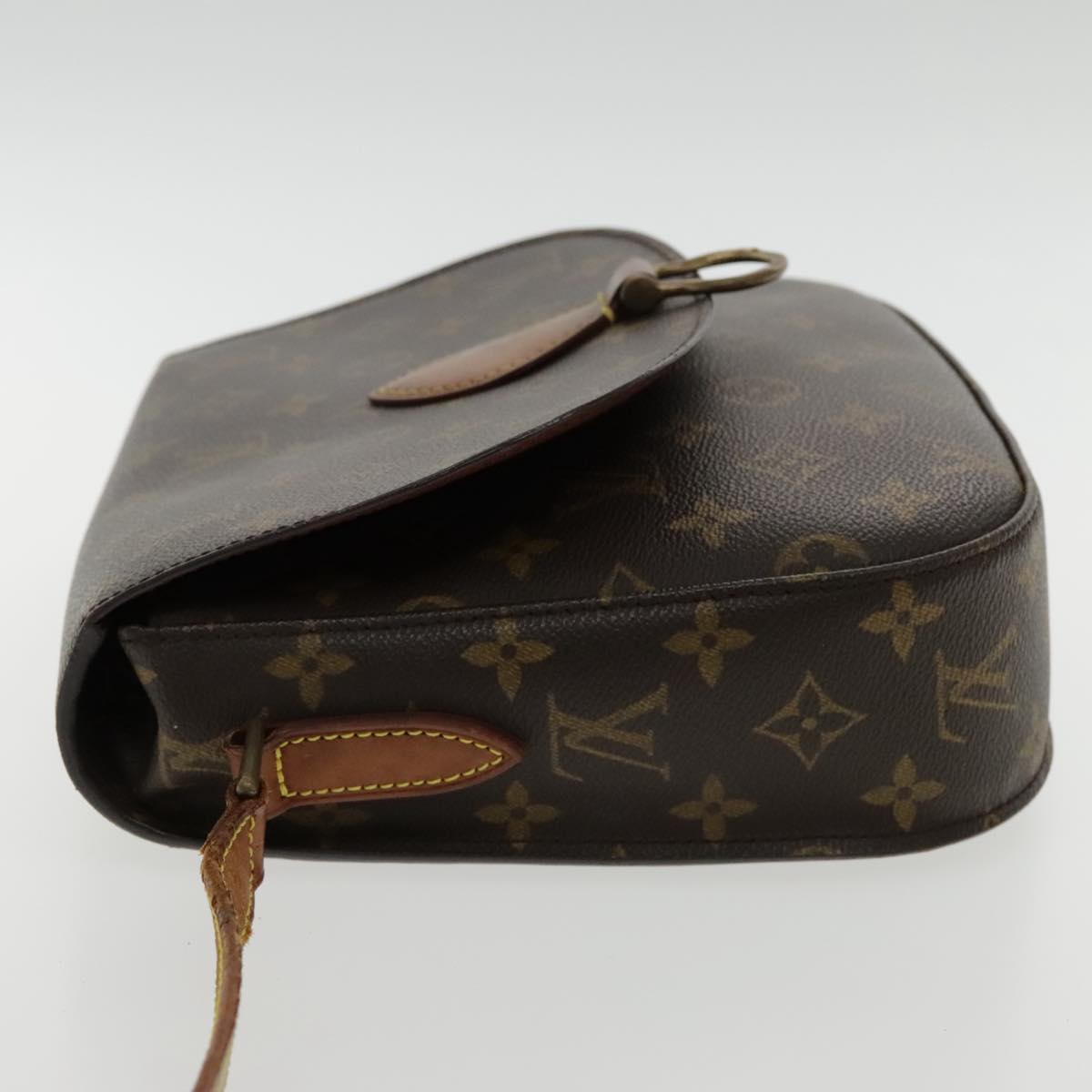 LOUIS VUITTON Monogram Saint Cloud GM Shoulder Bag M51242 LV Auth fm3925