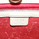 CELINE Tote Bag Leather Beige Gold Auth fm3933-18
